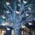 New Peace Pigeon Lamp Modeling Lamp Outdoor Tree Lamp Waterproof Landscape Lighting Street Holiday Pendant Decorative Lamp