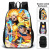 New Double-Sided School Bag Naruto Double-Sided School Bag Student Naruto Backpack