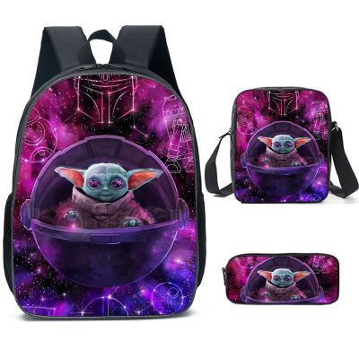 Yoda Baby Primary School Student Schoolbag Youda Baby Peripheral Shoulder Bag Pencil Case Backpack