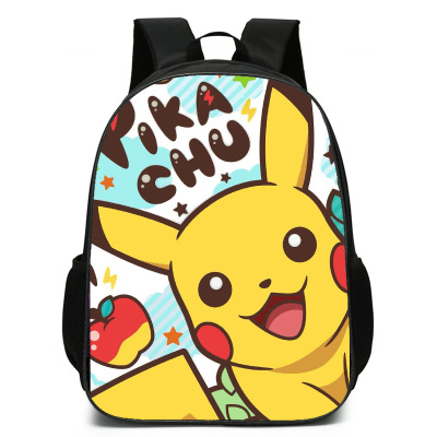 Pikachu Pikachu Elementary School Cartoon Backpack Children Kindergarten Backpack