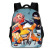 Naruto Peripheral Naruto Sasuke Schoolbag Elementary School Student Naruto Cartoon Anime Shoulders Backpack