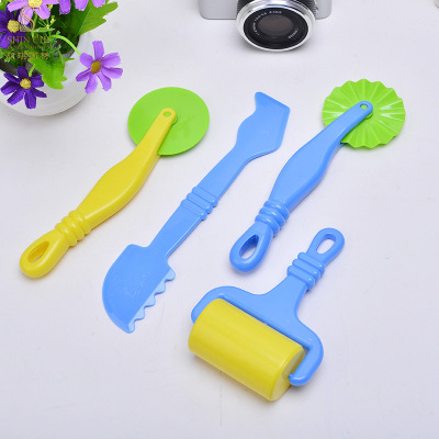 Creative New Clay Sculpture Tool Children's Colored Clay Plasticene Clay Tool Set I Kids Puzzle DIY Toys