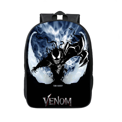 Factory Wholesale Poison Double-Layer Large Capacity Boys and Girls Elementary and Middle School Student Schoolbags Grade 1 to Grade 6 Children's Schoolbag