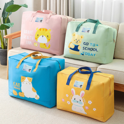 Kindergarten Duvet Buggy Bag Cartoon Portable Waterproof and Moisture-Proof Children Quilt Bag Finishing Clothes Moving Bag Factory