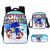 New Cartoon Sonic Three-Piece School Bag Primary and Secondary School Student Backpack Amazon Backpack