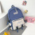 2022 New Middle School High School Junior's Schoolbag Female Travel Backpack