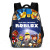 Roblox Rob Lesi Peripheral Schoolbag Primary School Student Backpack Primary School Junior High School Schoolbag Backpack