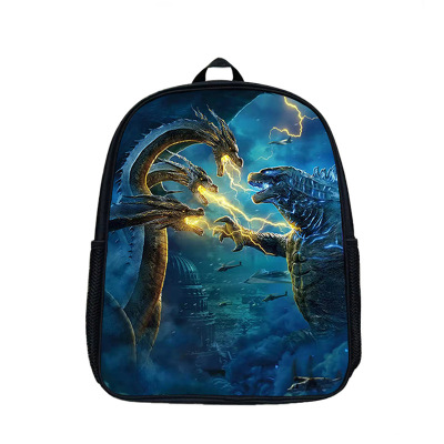 Factory Supply 2022 Popular Godzilla 200 Beast Backpack Grade 1 to 6 Primary School Student 3D Schoolbag