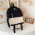 2022 New Cross-Border Hot Selling Ins Style Fresh Contrast Color Travel Backpack