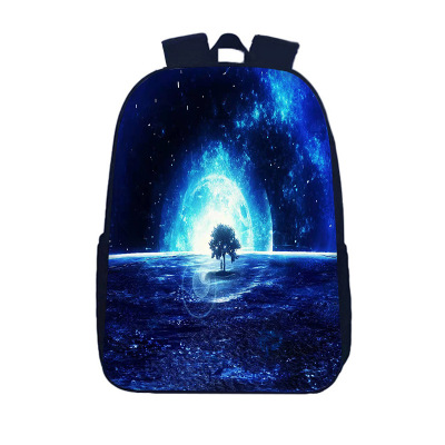 Factory Supply 2022 New Trend Starry Sky Pattern Primary School Children's Schoolbag Cartoon 3D Game Backpack