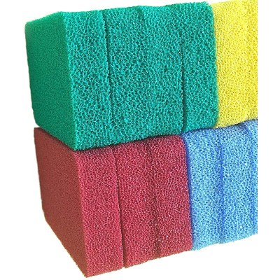 Manufacturer Supply Polyurethane High Temperature Foam Cotton Color Perforated Sponge Ironing Table Breathable Durable Pu Silicone Sponge