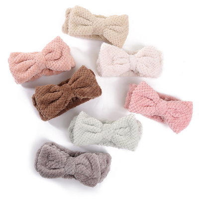 Coral Fleece Hair Band Japanese Soft Cute Female Makeup and Face Wash Hair Band Mask Hair Band