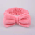 Cross-Border European and American Solid Color Bow Hair Band Girls Simple Face Wash Wide Edge Hair Band Headband Korean Hair Accessories Wholesale