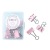 Lidemei Wenchuang Macaron Color Small Size Long Tail Clip Metal Ticket Folder Clip Binder Clip Binding Office Supplies