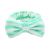 Factory Direct Supply Korean Striped Bow Hair Band Coral Velvet Hair Band Cute Headband Female Face Wash Makeup Headband