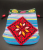 Factory Direct Sales Ethnic Style Earth Cloth Cross Stitch Embroidered Bag Small Bucket Bag Coin Purse Handbag