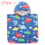 Cloak Fiber Printing Bathrobe Foreign Trade Bath Towel Children's Bathrobes Beach Cloak