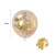 12-Inch Sequin Balloon Transparent Latex Paper Scrap Balloon Wedding Birthday Decoration Balloon Push Scan Code Small Gift