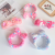 Korean Style Cute Rabbit Print Big Bow Hair Band Female Wash Headband Beauty Exercise Hair Band Cross-Border Hair Accessories