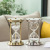 Creative Time Hourglass European Style Metal Sand Clock Decoration Desk Restaurant Sand Clock Timer Glass Craft