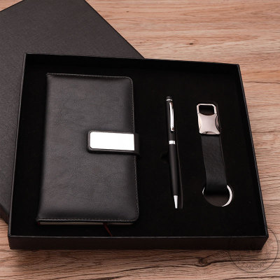 Keychain Set Real Estate School Company Business Annual Meeting Gift Notebook Gift Set