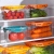 H87-906 Refrigerator Storage Box Food Grade Transparent Household Plastic Sealed Crisper with Handle New Product