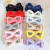 European and American Letters OMG Bowknot Women's Hair Ring Wash Mask Hair Band Wash Headband Elastic Headband Hair Accessories