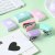 Lidemei Macaron Color Mini Stapler Kit Stapler Simple Creative Metal Binding Office Supplies