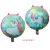 18-Inch round Unicorn Aluminum Balloon Pink Blue Unicorn Children's Birthday Party Decoration Toy Balloonxizan