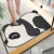 Soft Diatom Ooze Toilet Door Panda Floor Mat Bathroom Absorbent Non-Slip Foot Mat Door Mat Cartoon