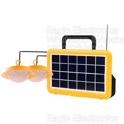 small solar lighting system outdoor camping lamp