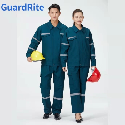 Reflective Work Clothes Split Set Road Construction Worker's Clothes Road Traffic Protective Clothing Workshop Auto Repair Garden Tooling
