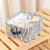 Foldable Fabric Underwear Storage Box Socks Storage Fabric Bra Storage Box Four-Grid Storage