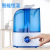 Wholesale Crystal Transparent Blue Heavy Fog Double Spray Humidifier 3.5 L Household Anion Sprayer Humidifier