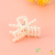 Korean Style Hollow Pearl Bowknot Flower Animal Moon Shape DIY Vintage Hair Clips Hair Accessories Headdress Daily Style