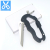 Five-in-One Outdoor Multifunctional Climbing Button Carabiner Quick Buckle Backsaw Cross and Straight Screwdriver with Knife Climbing Button Carabiner Buckle