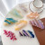 Ornament Gradient Color 13cm Large Acetate Grip Shark Clip Updo Hairpin Hair Accessories Wholesale