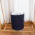 Cross-Border Hot Selling PE Coated Waterproof Dirty Laundry Storage Bucket Large round with Closed Quilt Sundries Box