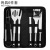 Stainless Steel Barbecue Tools Combination Set Household BBQ Barbecue Tools Set Outdoor Barbecue Supplies Wholesale