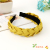 New Headband Korean Fabric Headdress Solid Color Simple Dough-Twist Style Plaits All-Match out Woven Headband Hairpin for Hair Washing