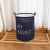 Cross-Border Hot Selling PE Coated Waterproof Dirty Laundry Storage Bucket Large round with Closed Quilt Sundries Box