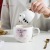 Creative Cartoon Tiger Ceramic Cup Cute Cup Couple Coffee Cup with Lid Student Personality Mug