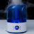 Wholesale Crystal Transparent Blue Heavy Fog Double Spray Humidifier 3.5 L Household Anion Sprayer Humidifier