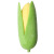 New Exotic Simulation Cartoon Corn Decompression Squeezing Toy Peeling Squishy Banana Corn Children 'S Toys