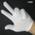 Factory White Gloves White Cotton Work Gloves Sweat-Proof Etiquette White Cotton Gloves Quality Inspection Labor Protection Gloves Wholesale