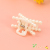 Korean Style Hollow Pearl Bowknot Flower Animal Moon Shape DIY Vintage Hair Clips Hair Accessories Headdress Daily Style