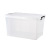 15l-300l Extra Large Transparent Storage Box Wholesale Thickened Storage Box Clothes Sundries Storage Box Toy with 