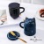 Creative Cartoon Cat Ceramic Cup Cute Cup with Lid Couple Coffee Mug Student Personality Mug