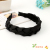 New Headband Korean Fabric Headdress Solid Color Simple Dough-Twist Style Plaits All-Match out Woven Headband Hairpin for Hair Washing