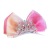 Children's Lace Princess Elsa Crown Bow Hairpin Headdress Girls Baby Hair Clip Girls Three-Dimensional Head Clip